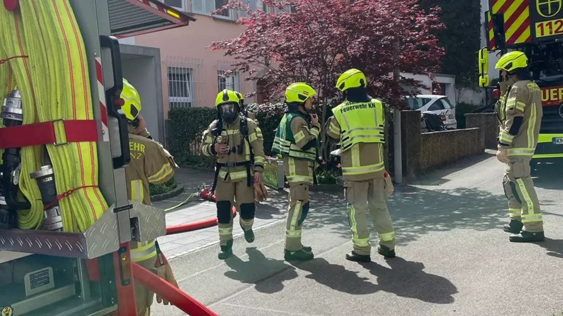 FW Konstanz: Kellerbrand - Bild: presseportal.de
