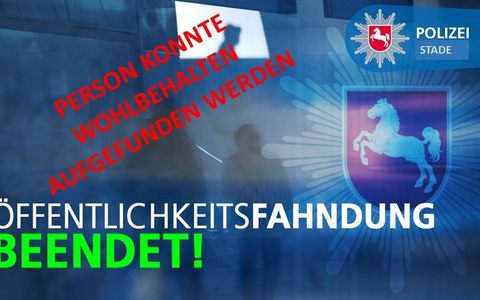 POL-STD: 14-jähriges Mädchen aus Himmelpforten vermisst - Vermisste wohlbehalten aufgefunden - Foto: presseportal.de