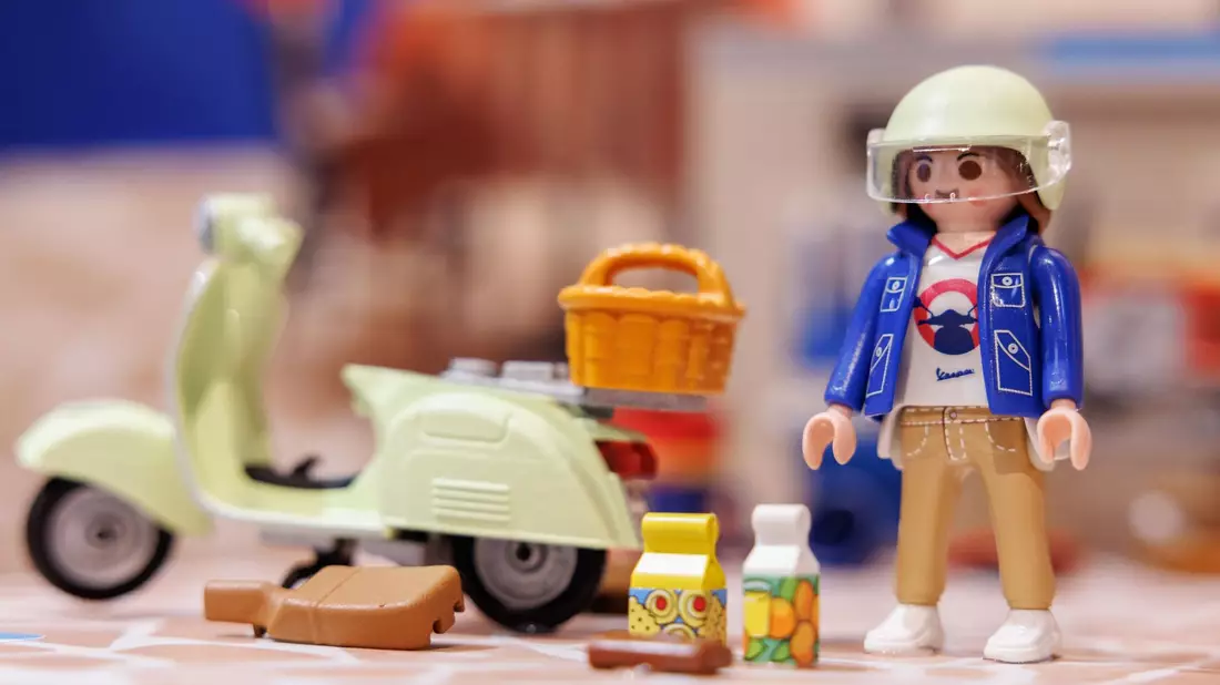 Playmobil-Hersteller verliert in zwei Jahren ein Drittel des Umsatzes. - Bild: Daniel Karmann/dpa