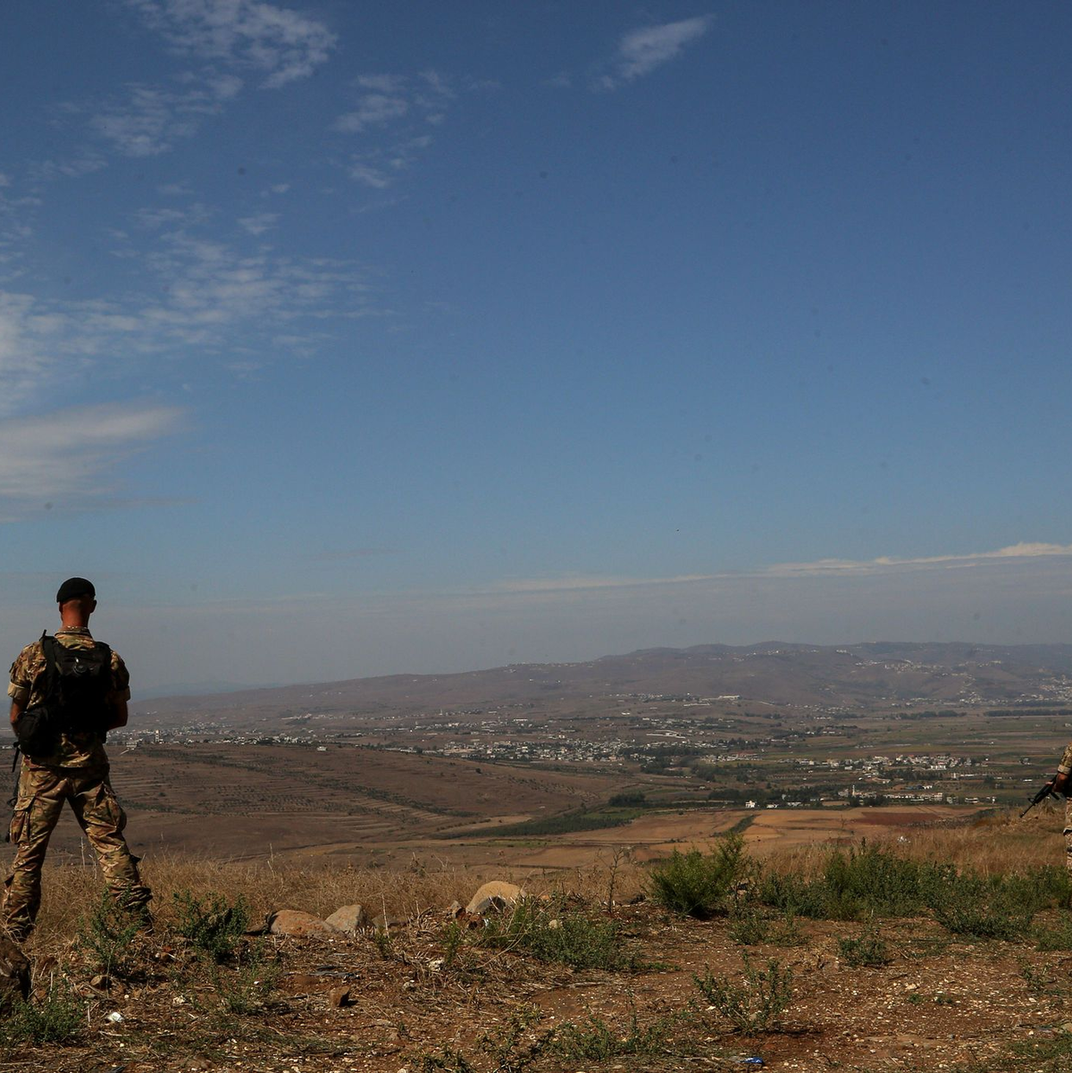 In das Gebiet von Wadi Khaled an der libanesisch-syrischen Grenze im Nordlibanon flüchten täglich Hunderte Menschen. - Foto: Marwan Naamani/dpa