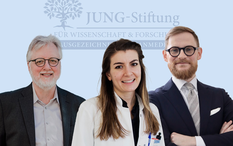 Medizin-Preisverleihung: Jung-Stiftung für Wissenschaft und Forschung setzt 2024 Schwerpunkt auf Nachwuchsförderung / Maximilian U. Friedrich, Christine Maria Poch, Rudolf Zechner werden heute geehrt - Foto: presseportal.de