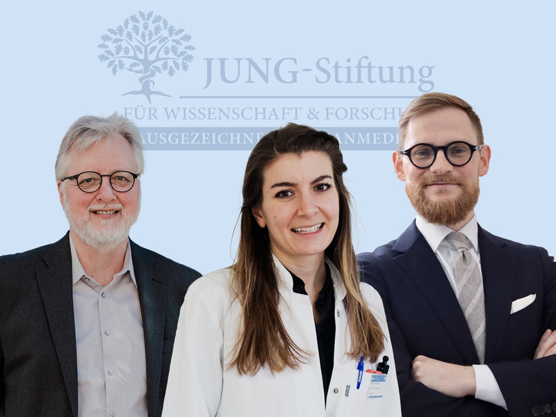 Medizin-Preisverleihung: Jung-Stiftung für Wissenschaft und Forschung setzt 2024 Schwerpunkt auf Nachwuchsförderung / Maximilian U. Friedrich, Christine Maria Poch, Rudolf Zechner werden heute geehrt - Foto: presseportal.de