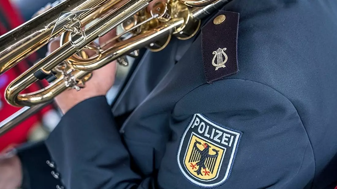 Bundespolizeidirektion München: Neujahrskonzert der Bundespolizei / Auftritt des Bundespolizeiorchesters in Rosenheim - Bild: presseportal.de