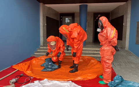 FW Stuttgart: Eine verletzte Person durch Unfall mit Reinigungsmittel - Foto: presseportal.de