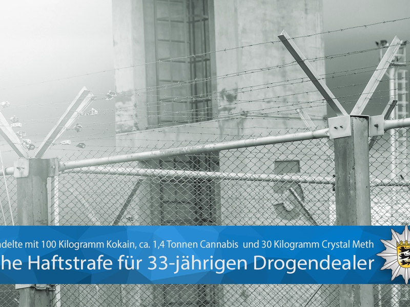 LKA-BW: Empfindlicher Schlag gegen die organisierte Rauschgiftkriminalität - hohe Haftstrafe für Rauschgifthändler - Foto: presseportal.de