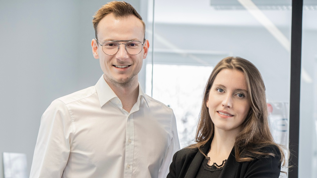 Julian Mayrbäurl und Laura Fendrich von Ingenieure der Zukunft: Ganzheitliche Social-Recruiting-Konzepte für das Ingenieurwesen und technische Betriebe beenden die Personalnot und stärken die Branche - Foto: presseportal.de