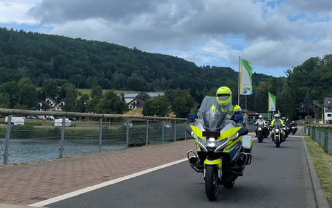 POL-AC: PoliTour 2024 - Polizei Aachen lädt wieder zur Motorradtour ein - Foto: presseportal.de