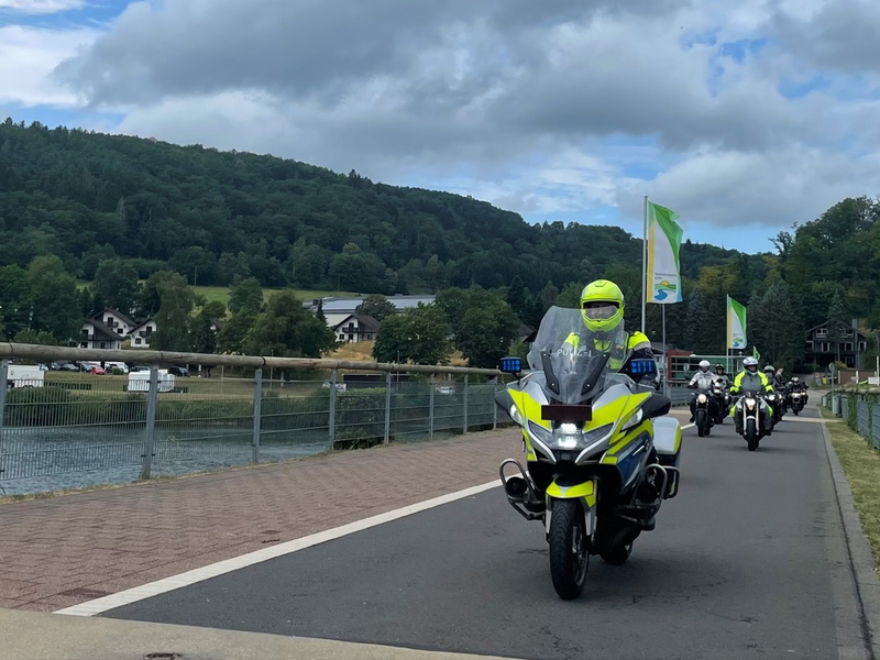 POL-AC: PoliTour 2024 - Polizei Aachen lädt wieder zur Motorradtour ein - Foto: presseportal.de