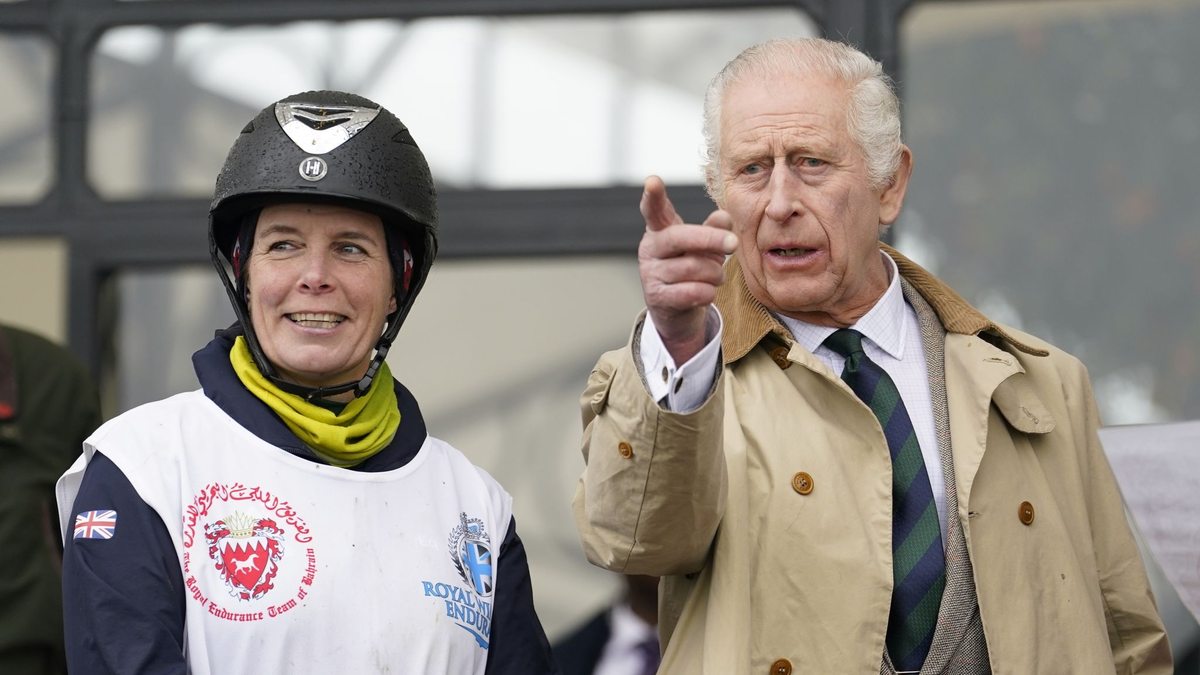 König Charles III. zeigte sich bei der Royal Windsor Horse Show. - Foto: Andrew Matthews/PA Wire/dpa