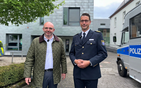 POL-RTK: Polizeistation Idstein nach Starkregenereignis in Mitleidenschaft gezogen - Foto: presseportal.de
