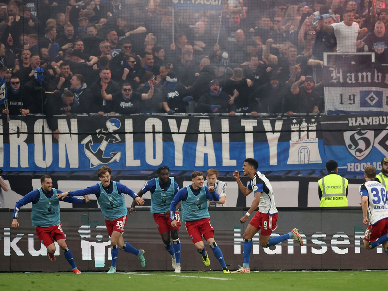 Sorgte für die Entscheidung: Andreas Hountondji. - Foto: Christian Charisius/dpa