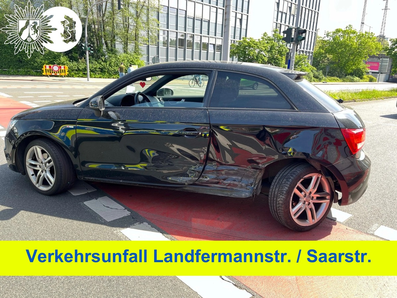 POL-DU: Altstadt: Beim Linksabbiegen übersehen - zwei Verletzte - Foto: presseportal.de