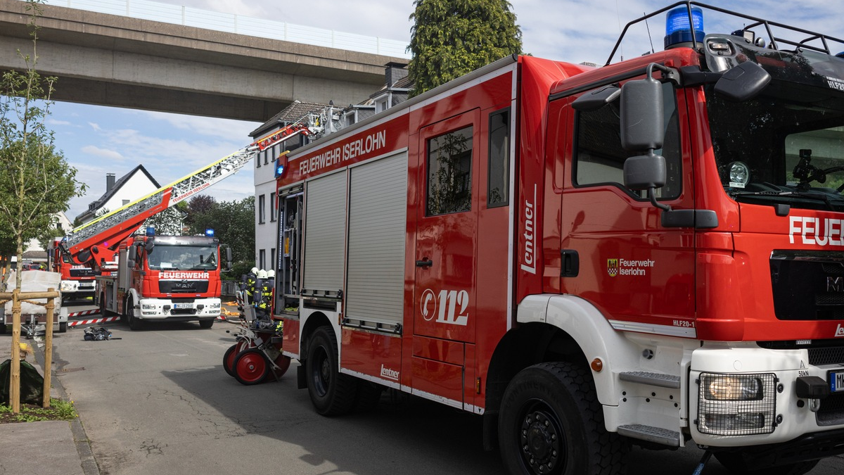 FW-MK: Kellerbrand in Oestrich - Foto: presseportal.de