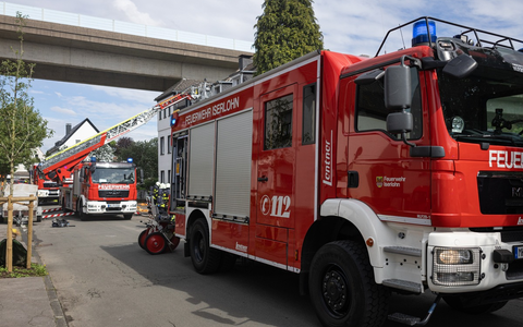 FW-MK: Kellerbrand in Oestrich - Foto: presseportal.de