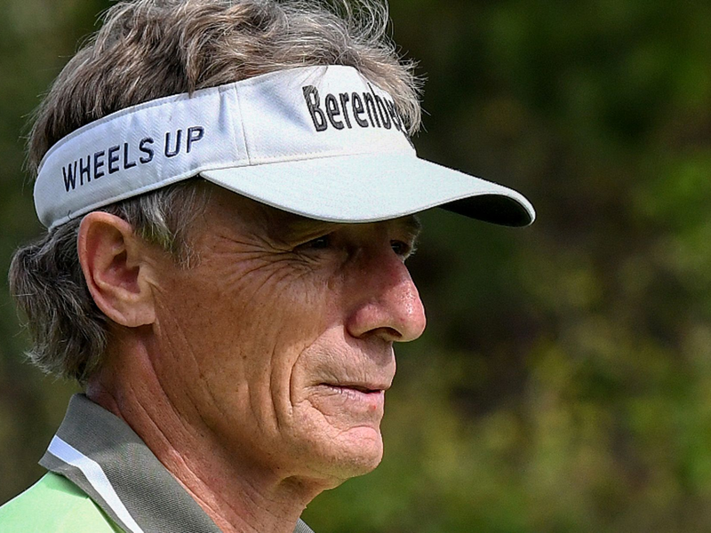 Bernhard Langer hat drei Monate nach dem Riss der linken Achillessehne sein Comeback auf der PGA Tour Champions gegeben. - Foto: Paul Hennessy/Zuma Press/dpa