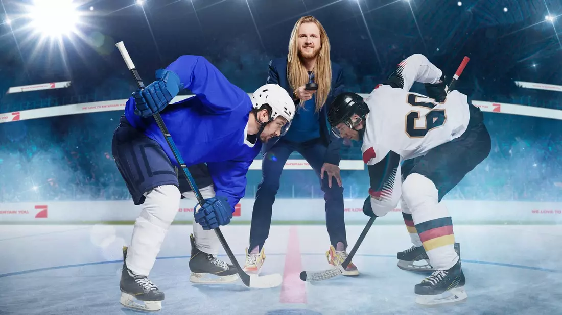 Christoph Icke Dommisch Eishockey-WM - Bild: Seven.One/Marc Rehbeck, presseportal.de