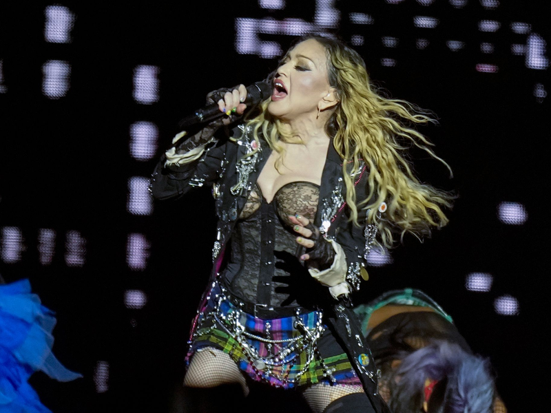 Madonna will eine große Summe für ein Jugend-Projekt in Pompeji spenden. - Foto: Silvia Izquierdo/AP