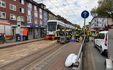 Ein siebenjähriger Junge ist in Gelsenkirchen von einer Straßenbahn erfasst und tödlich verletzt worden. - Foto: Justin Brosch/dpa