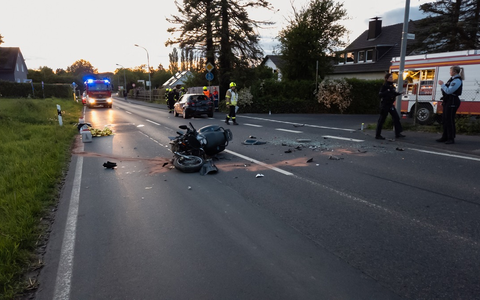 FW Wachtberg: Schwerer Verkehrsunfall in Wachtberg-Berkum - Foto: presseportal.de