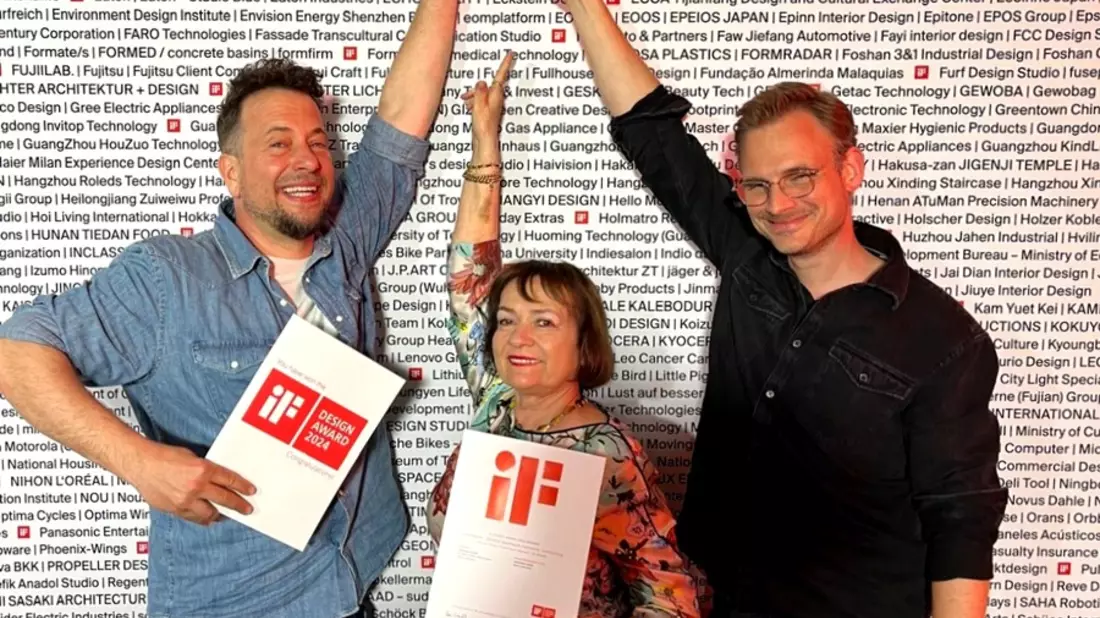 audibene GmbH auf Gala für Gewinn des iF Design Award 2024 gefeiert - Bild: presseportal.de