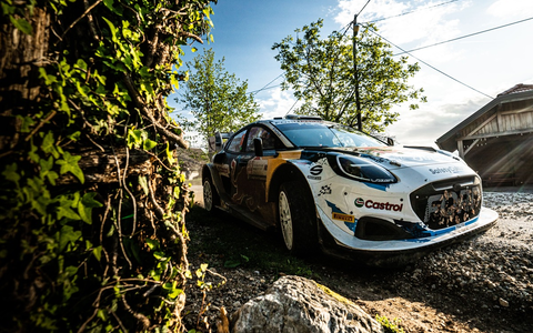 M-Sport Ford will dritten Rang in der Fahrer-WM von Adrien Fourmaux auf den Schotterwegen Portugals verteidigen - Foto: presseportal.de