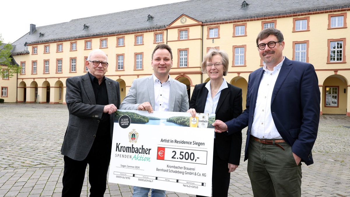 Community hat erstmals mitbestimmt: 100 Begünstigte der Krombacher Spendenaktion 2024 stehen fest - Foto: presseportal.de