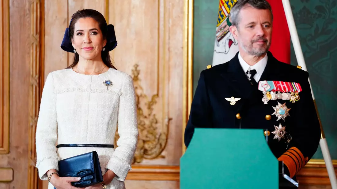 Dänemarks König Frederik X. und Königin Mary beim Besuch in Schweden. - Bild: Ida Marie Odgaard/Ritzau Scanpix Foto/AP/dpa