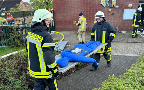 FW-KLE: Löschgruppen Kessel und Reichswalde übten im St.-Anna-Kindergarten / Gemeinsame Pressemitteilung der Feuerwehren Goch und Kleve - Foto: presseportal.de