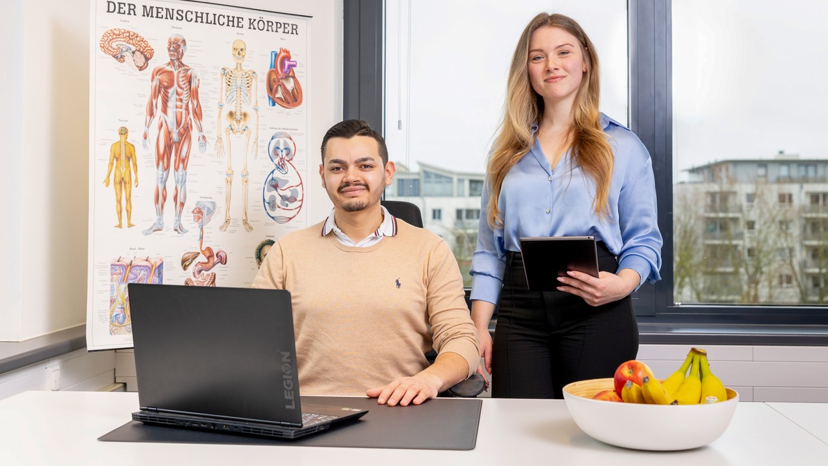 Kevin Griesbeck und Lisa Guggemos: Abnehmen trotz vollgepacktem Alltag - Foto: presseportal.de