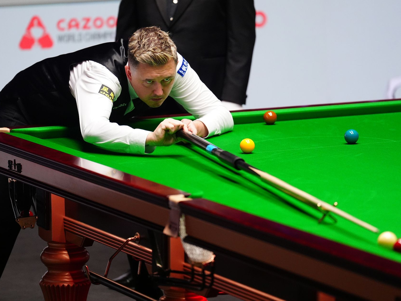 Eroberte in Sheffield den Snooker-Thron: Kyren Wilson. - Foto: Mike Egerton/PA Wire/dpa