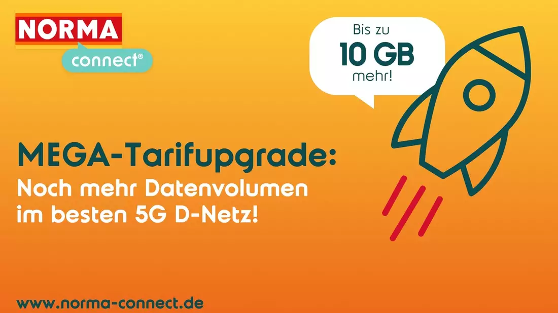 NORMA Connect führt neue Tarife ein: Mehr Datenvolumen zum Tiefpreis / Noch mehr Leistung für kleines Geld - Bild: presseportal.de