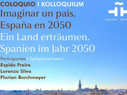 Instituto Cervantes Hamburg: Kolloquium zu Zukunftsfragen am 14. Mai 2024 / Literarischer (Weit)Blick ins Jahr 2050 - Foto: presseportal.de