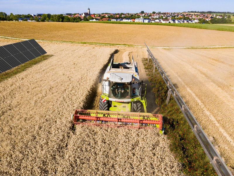 Sonne und Acker: Agri-PV als Chance für Energie- und Landwirtschaft - Foto: presseportal.de