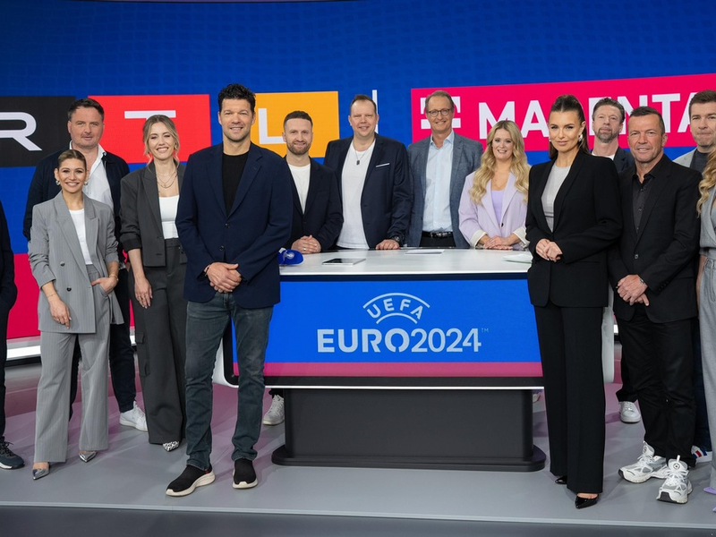 TV-Allianz des Jahres / Telekom und RTL Deutschland präsentieren gemeinsames Konzept zur UEFA EURO 2024 - Foto: presseportal.de