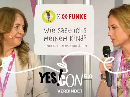 LÄSSIG x FUNKE auf der YES!CON 5.0/ Panel: Kindern Krebs erklären - Foto: presseportal.de