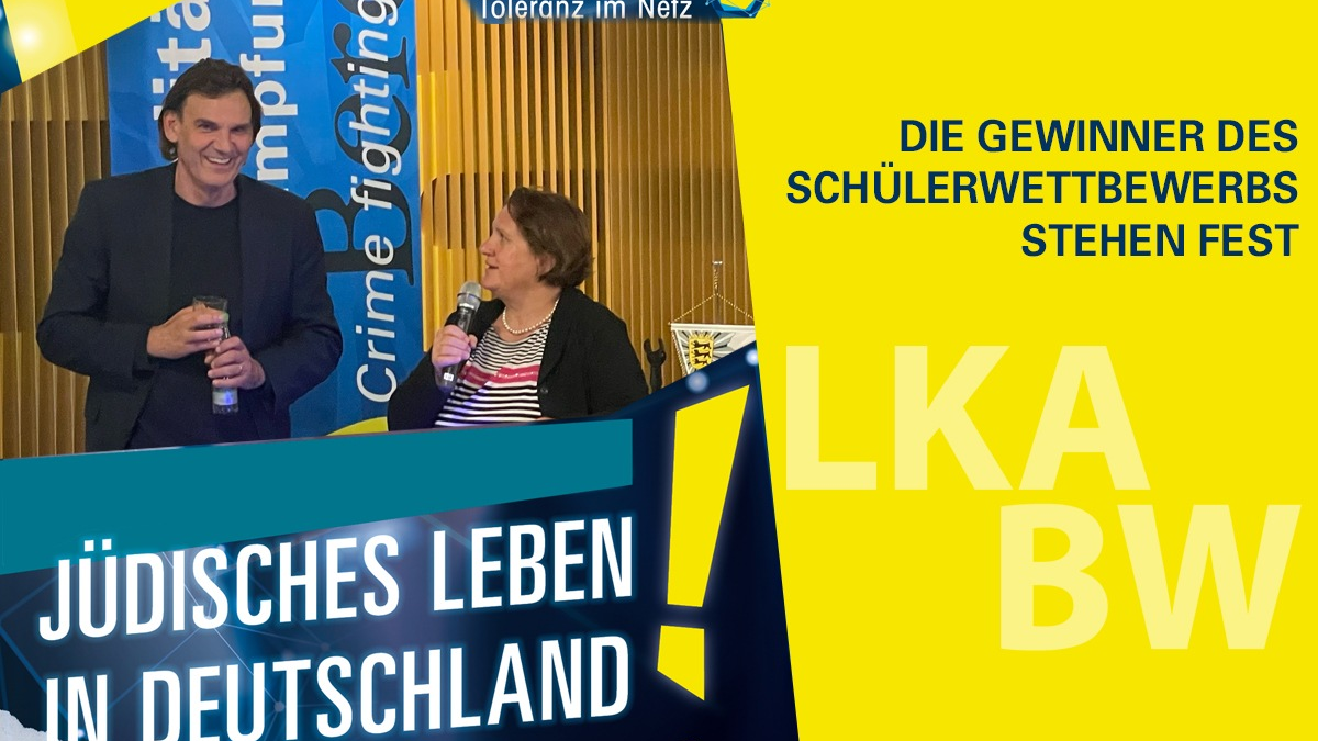 LKA-BW: Schülerinnen und Schüler setzen ein Zeichen gegen Antisemitismus - bei diesem Wettbewerb ist jeder Beitrag ein Gewinn - Foto: presseportal.de