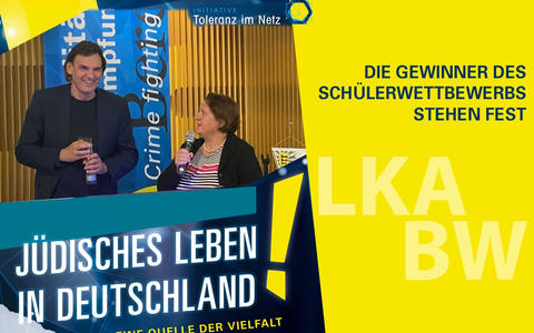 LKA-BW: Schülerinnen und Schüler setzen ein Zeichen gegen Antisemitismus - bei diesem Wettbewerb ist jeder Beitrag ein Gewinn - Foto: presseportal.de