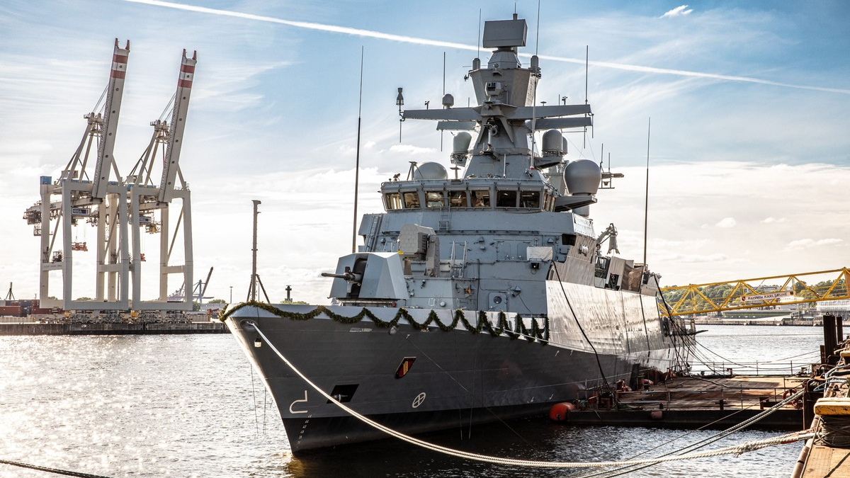 Neue Korvette K130 auf den Namen 