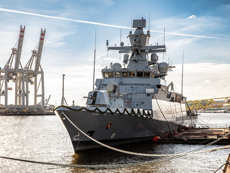 Neue Korvette K130 auf den Namen Karlsruhe getauft - Foto: presseportal.de