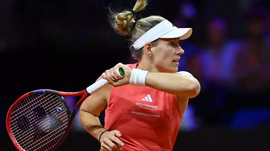 Angelique Kerber musste im zweiten Rasen-Match nach ihrem Comeback die zweite Niederlage hinnehmen. - Bild: Marijan Murat/dpa/Archivbild
