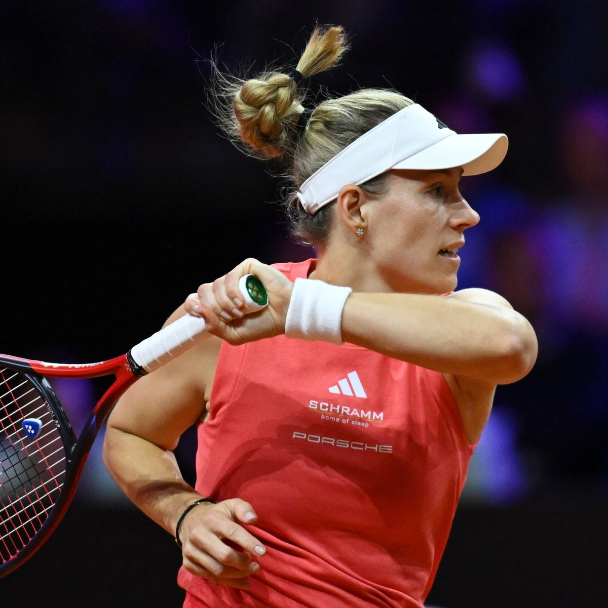 Angelique Kerber musste im zweiten Rasen-Match nach ihrem Comeback die zweite Niederlage hinnehmen. - Foto: Marijan Murat/dpa/Archivbild