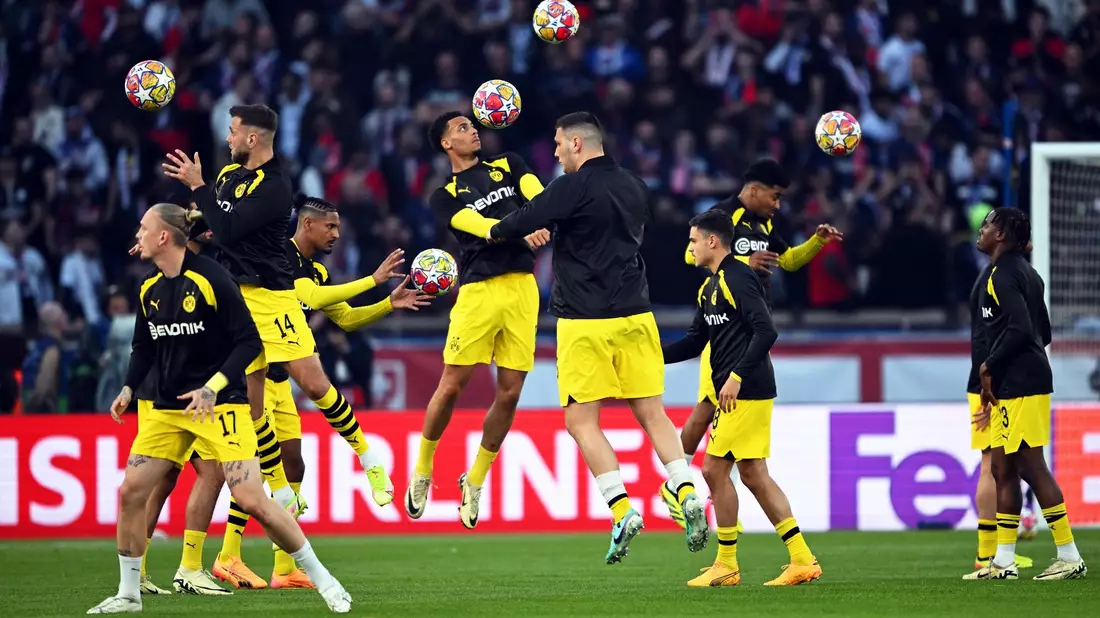 Der BVB geht in Paris mit der gleichen Startelf wie im Hinspiel auf den Platz. - Bild: Robert Michael/dpa