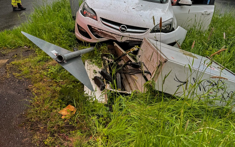 FW Wachtberg: Verkehrsunfall in Wachtberg-Villip - Foto: presseportal.de