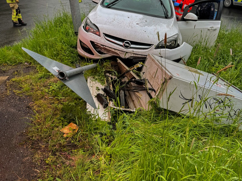 FW Wachtberg: Verkehrsunfall in Wachtberg-Villip - Foto: presseportal.de
