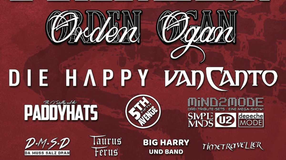 Dannewerk Open Air 24 - 19. Und 20. Juli 2024 - Am Weltkulturerbe Dannewerk bei Schleswig mit Die Happy, Die Prinzen, Orden Ogan, Van Canto, Lydia Benecke und vielen mehr - Foto: presseportal.de