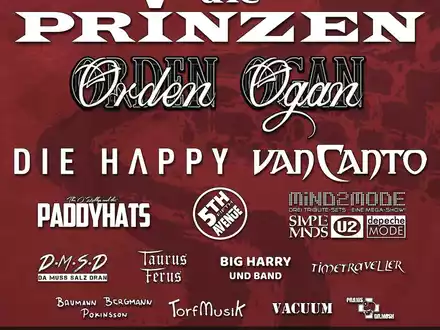 Dannewerk Open Air 24 - 19. Und 20. Juli 2024 - Am Weltkulturerbe Dannewerk bei Schleswig mit Die Happy, Die Prinzen, Orden Ogan, Van Canto, Lydia Benecke und vielen mehr - Foto: presseportal.de