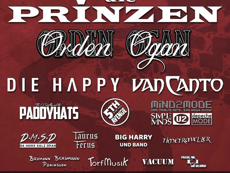 Dannewerk Open Air 24 - 19. Und 20. Juli 2024 - Am Weltkulturerbe Dannewerk bei Schleswig mit Die Happy, Die Prinzen, Orden Ogan, Van Canto, Lydia Benecke und vielen mehr - Foto: presseportal.de