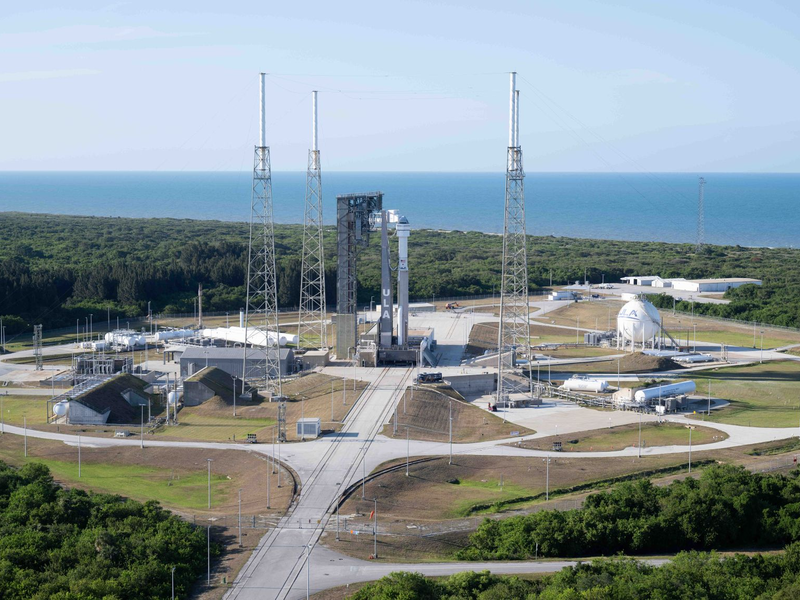 Das «Starliner»-Raumschiff soll künftig als Alternative zur «Crew Dragon»-Raumkapsel von SpaceX Astronauten zur ISS transportieren. - Foto: Joel Kowsky/Nasa/Planet Pix via ZUMA Press Wire/dpa