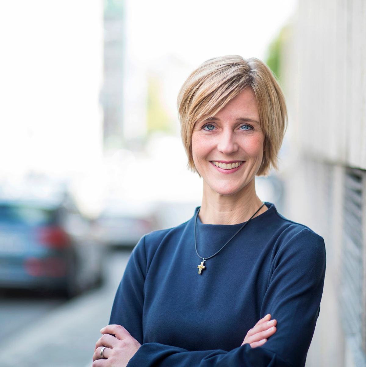 Die Pfarrerin Stefanie Schardien spricht das nächste «Wort zum Sonntag». - Foto: Markus Konvalin/ARD/BR/dpa