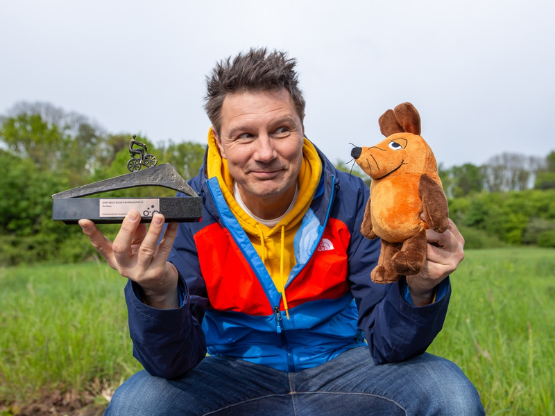 Der Deutsche Fahrradpreis prämiert beliebten Kinderfernsehstar / Die Maus erhält die Auszeichnung als Fahrradfreundlichste Persönlichkeit 2024 - Foto: presseportal.de